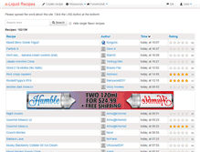 Tablet Screenshot of e-liquid-recipes.com